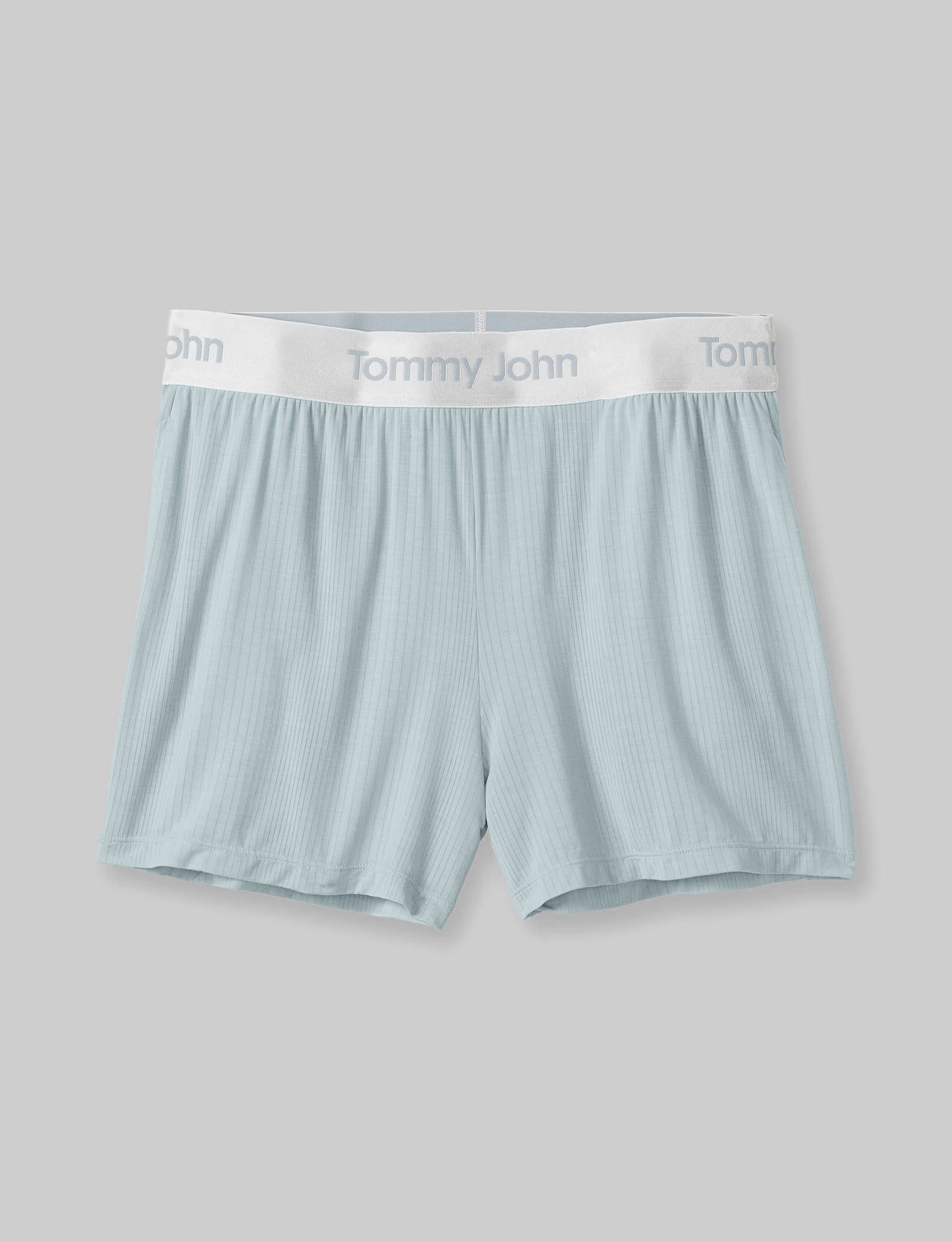 Women's Second Skin Luxe Rib Sleep Shorts - Ultra Soft Comfort Pajama Shorts for Lounge & Nightwear - Perfect for Relaxing at Home or Summer Sleepwear