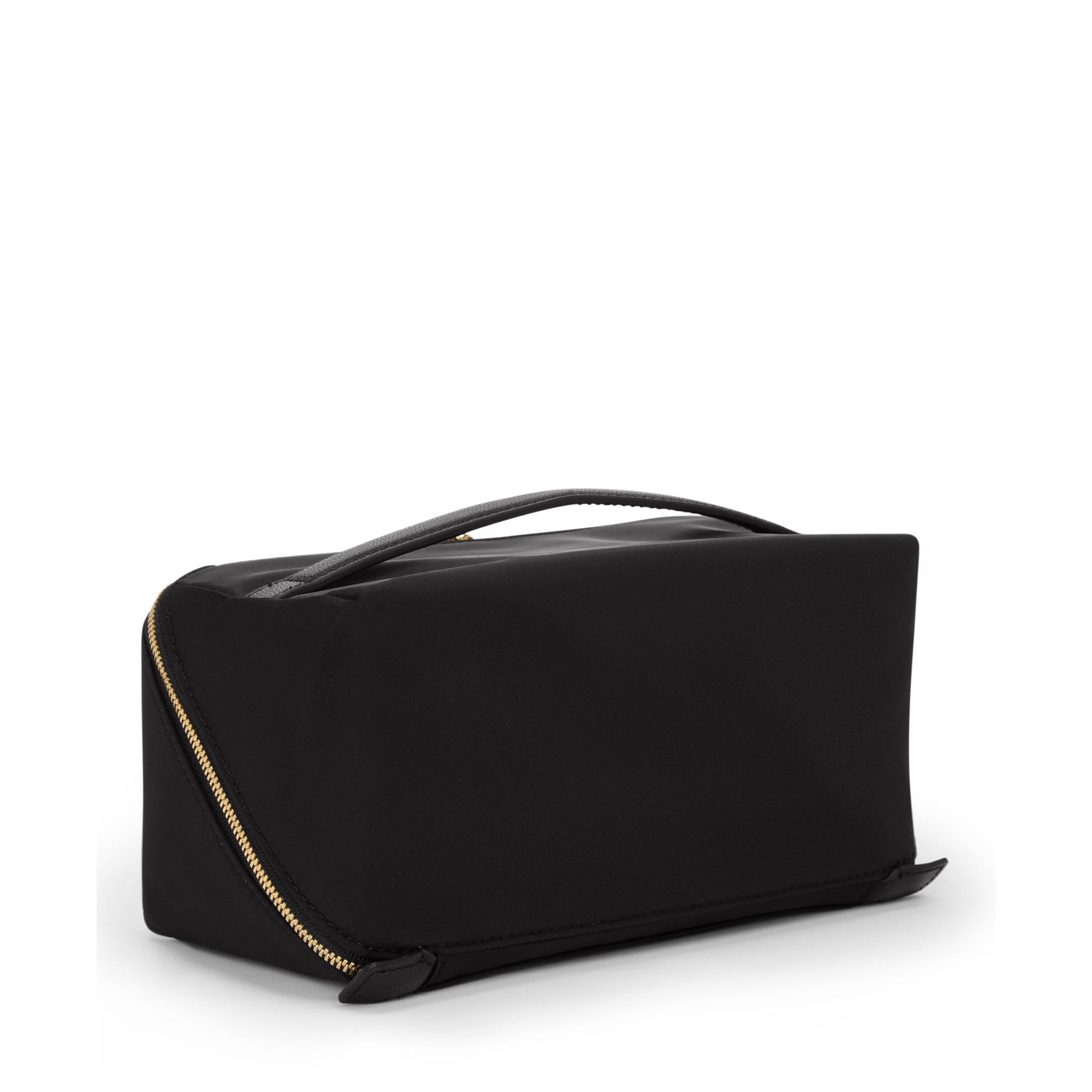 TUMI Voyageur Dallas Cosmetic Case - Travel Makeup Bag for Women, Waterproof Toiletry Organizer with Multiple Pockets, Perfect for Airplane Carry-On & Weekend Getaways