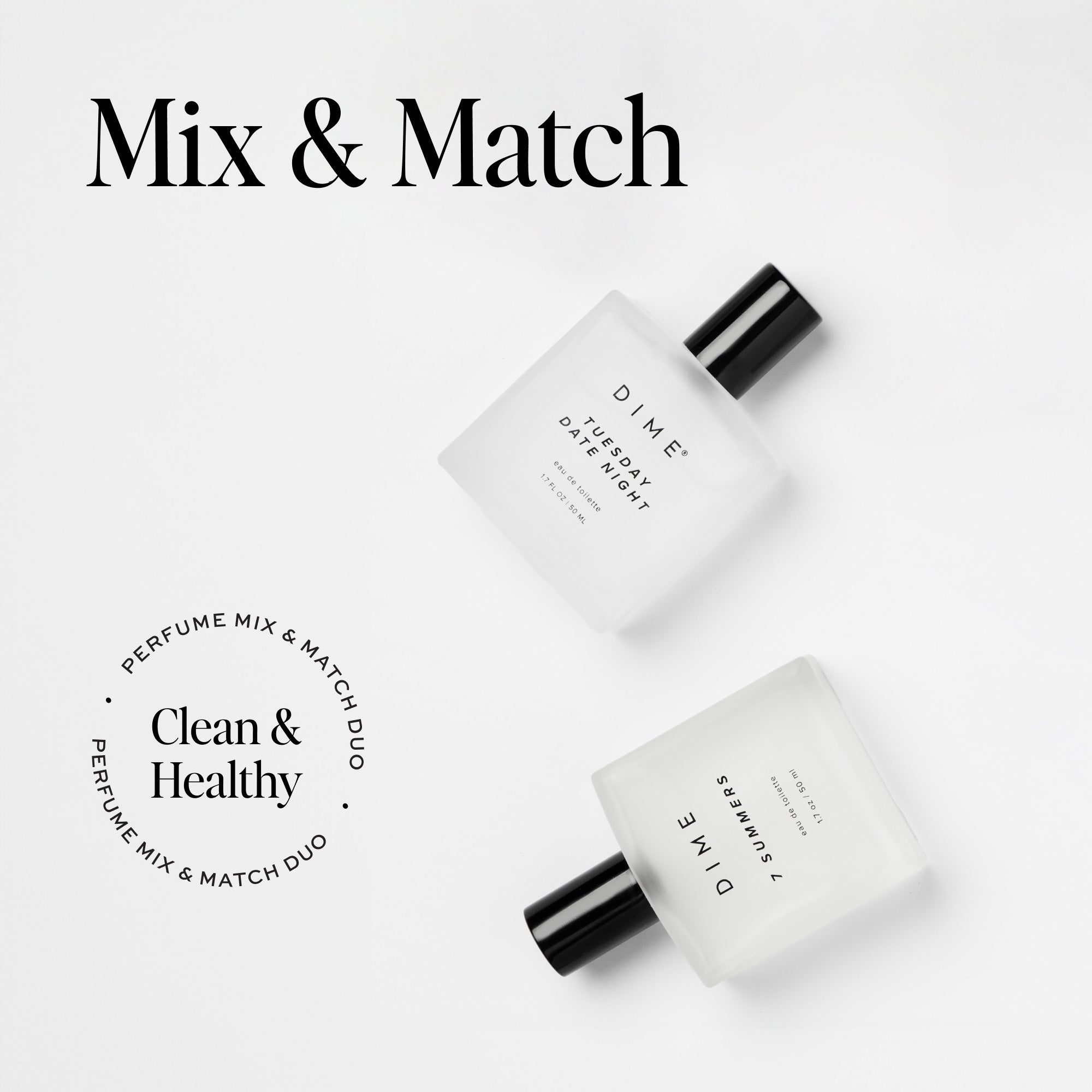 Perfume Mix & Match Duo Set - 2 Premium Fragrances for Women & Men | Perfect for Gifts, Date Nights & Special Occasions