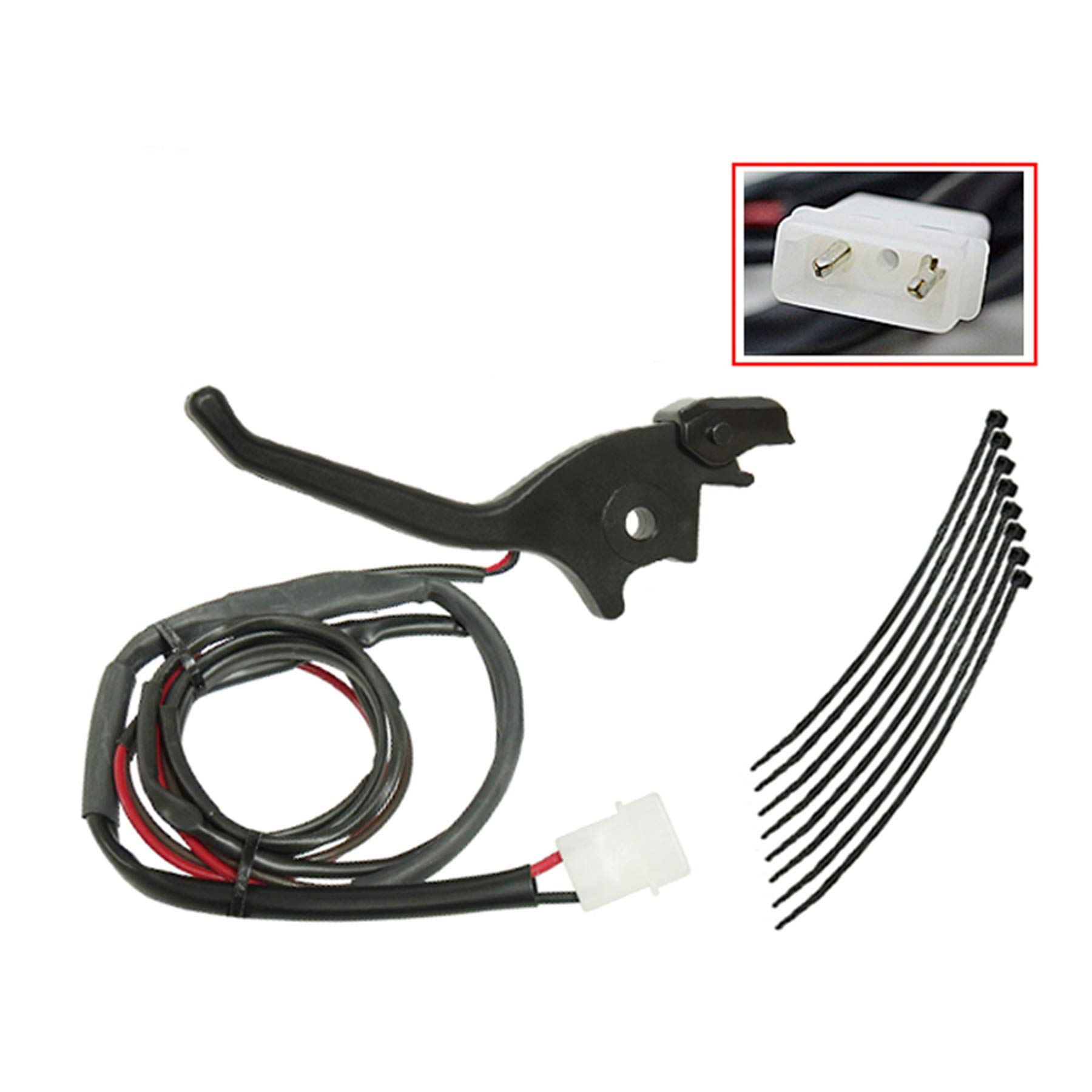 Heated Replacement Brake Lever for 2012 Polaris 600 IQ Racer - Snowmobile Cold Weather Accessory for Enhanced Safety & Comfort in Winter Riding