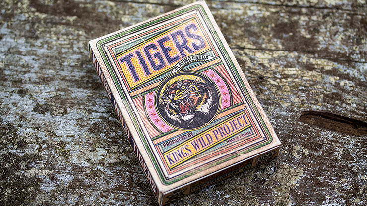 Kings Wild Tigers Playing Cards - Premium Collectible Deck for Card Games, Magic Tricks & Poker Nights | Perfect Gift for Card Enthusiasts & Game Nights