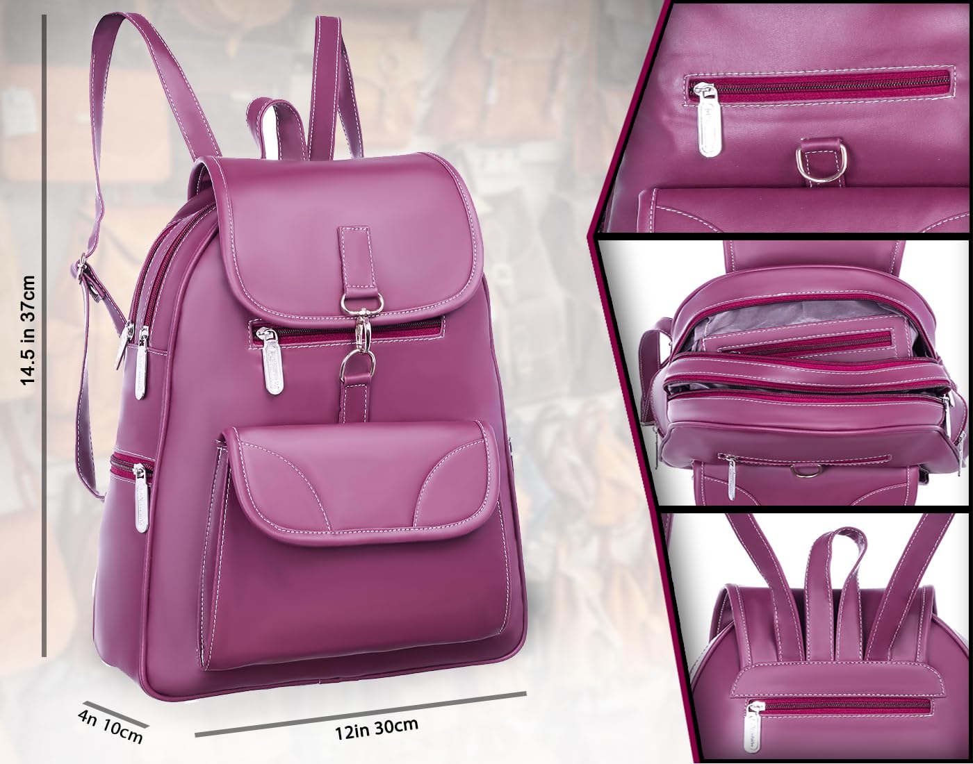 Waterproof Stylish Extra Large Backpack for Women - Fashion Casual College Daypack for Office, Picnic & Daily Use - Durable Spacious Shoulder Bag for Work, School & Travel