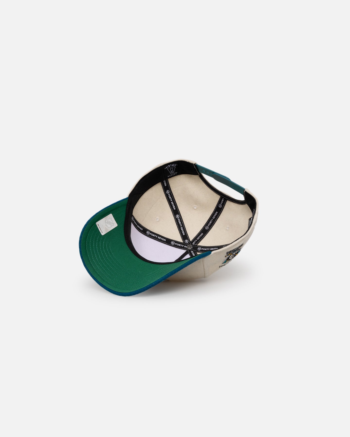 47 Brand Anaheim Ducks 'Wooly Offside DT' Snapback Hat - Adjustable Wool Blend Baseball Cap for Men & Women - Perfect for Hockey Games, Sports Events & Casual Wear