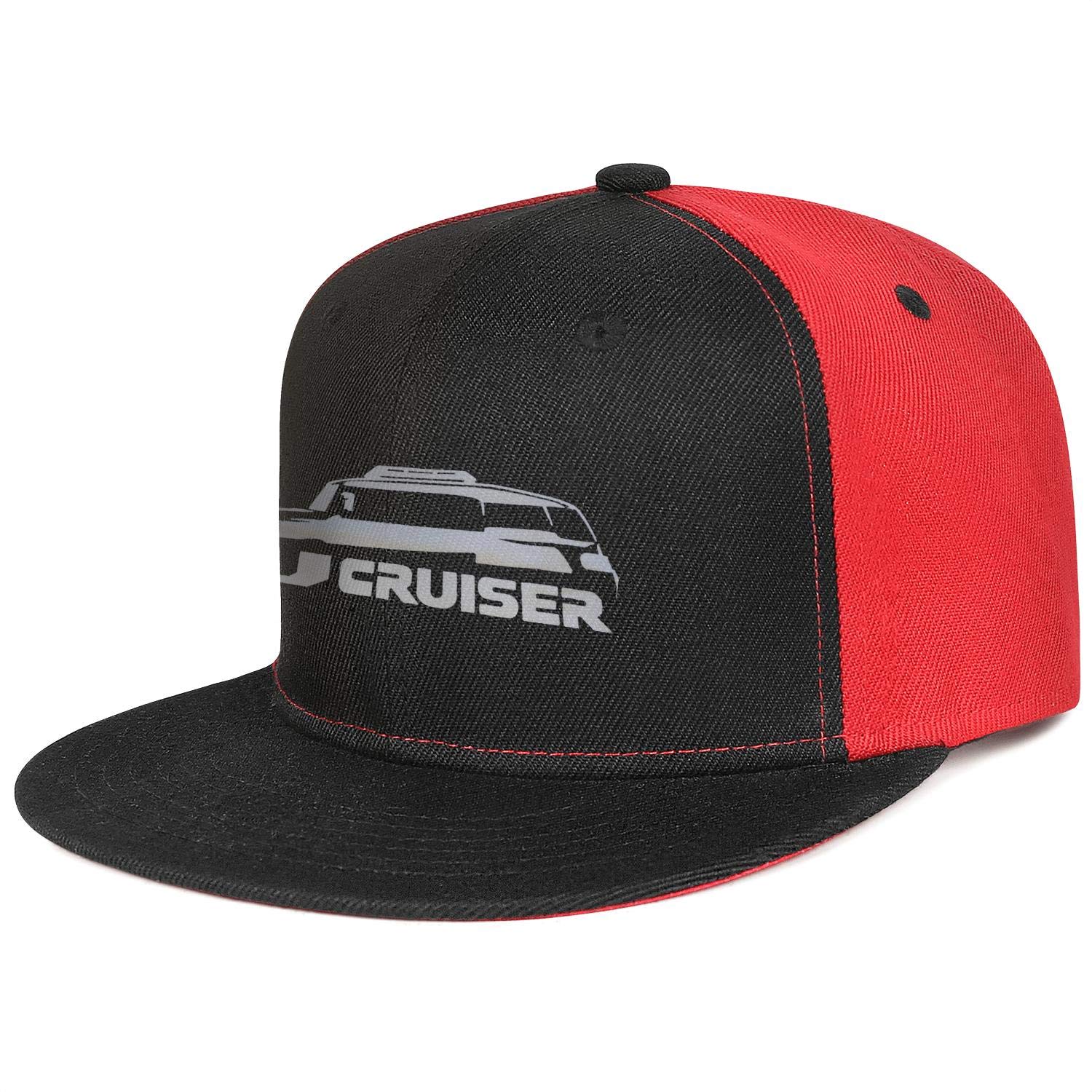 Vintage Golf Snapback Hat - Javelin Red, White & Blue Outline Car Design Flat Bill Cap for Men & Women | Perfect for Golfing, Casual Wear & Outdoor Sports