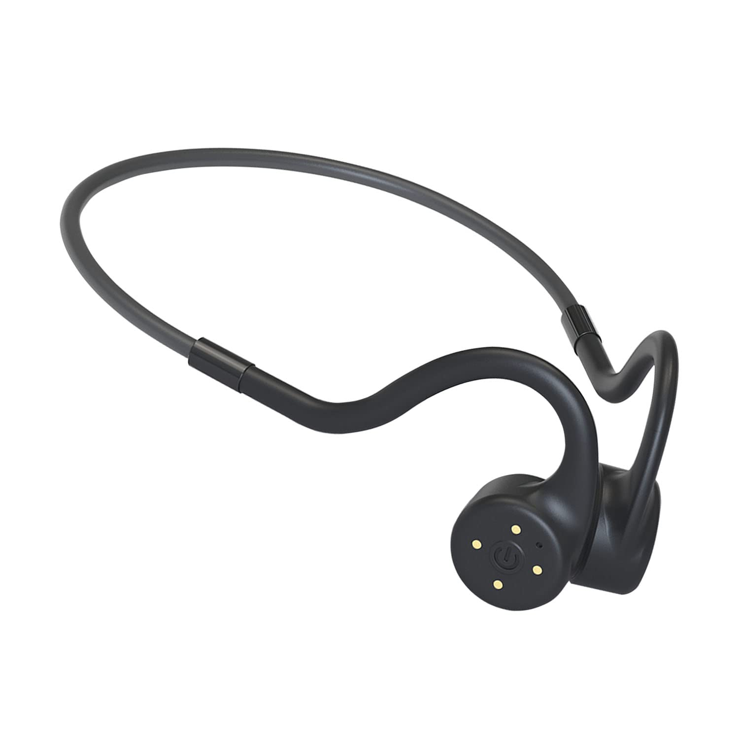 IBLESSU Open-Ear Bluetooth Bone Conduction Sport Headphones - Wireless 5.0 Headset for Running, Cycling, Hiking | Sweatproof & Lightweight for Gym, Workout & Outdoor Activities