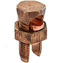 High-Quality S8 Copper Split Bolt Connector for 2 Conductors (16-8 AWG) - Durable Electrical Wire Connector for Home Wiring, Solar Panels, and Industrial Applications