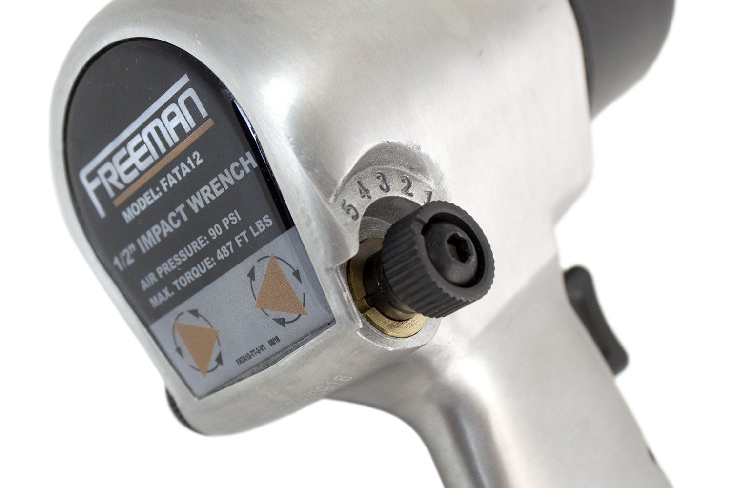 Freeman FATA12 1/2 Inch Aluminum Air Impact Wrench - Heavy Duty Pneumatic Tool for Automotive Repair, Tire Changes & Construction Projects
