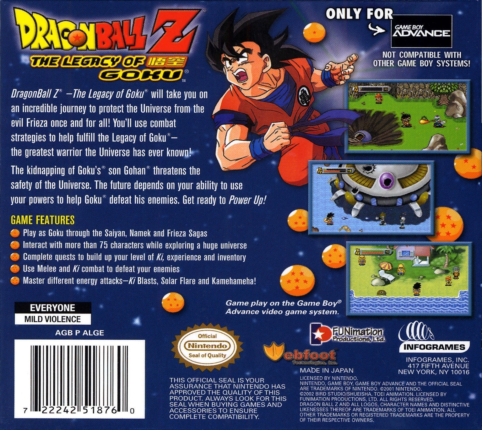 Dragon Ball Z: The Legacy of Goku - Action RPG Game for Nintendo Switch & PC | Relive Goku's Epic Journey | Perfect for Anime Fans & Gamers | Great for Solo Play & Collectors