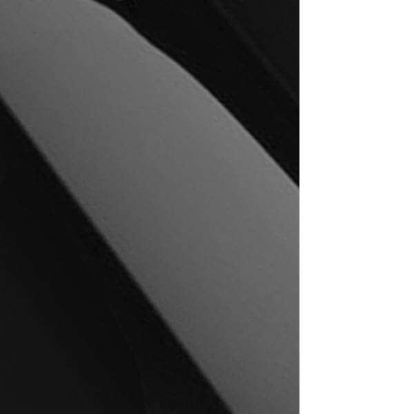 Glossy Black w/ White Strip
