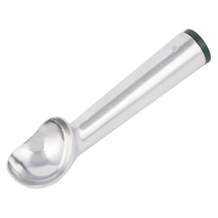 Winco 2.5 Oz Stainless Steel Ice Cream Scoop with Comfort Grip Handle - Perfect for Ice Cream Parlors, Dessert Shops & Home Use