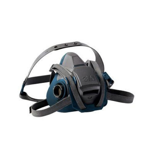 3M 49492 6503QL Quick Latch Half Facepiece Reusable Respirator - Large Size for Painting, Woodworking & Industrial Safety Protection