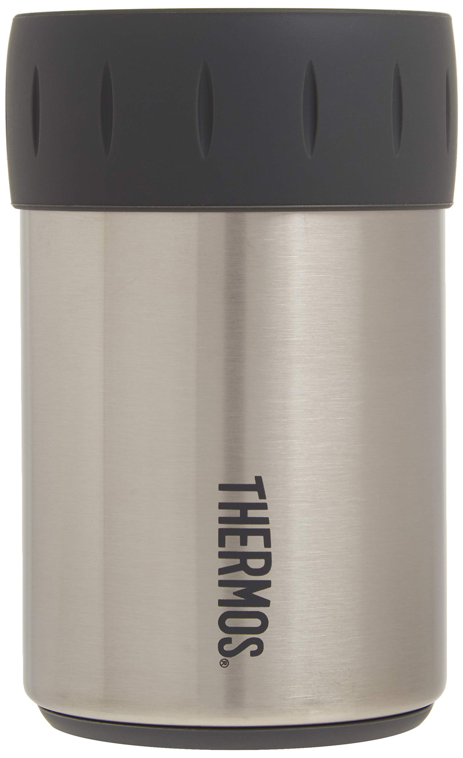 THERMOS Stainless Steel Can Cooler for 12oz Cans - Double Wall Vacuum Insulated Beer & Soda Can Holder - Keep Drinks Cold for Hours - Perfect for Picnics, BBQs & Outdoor Adventures