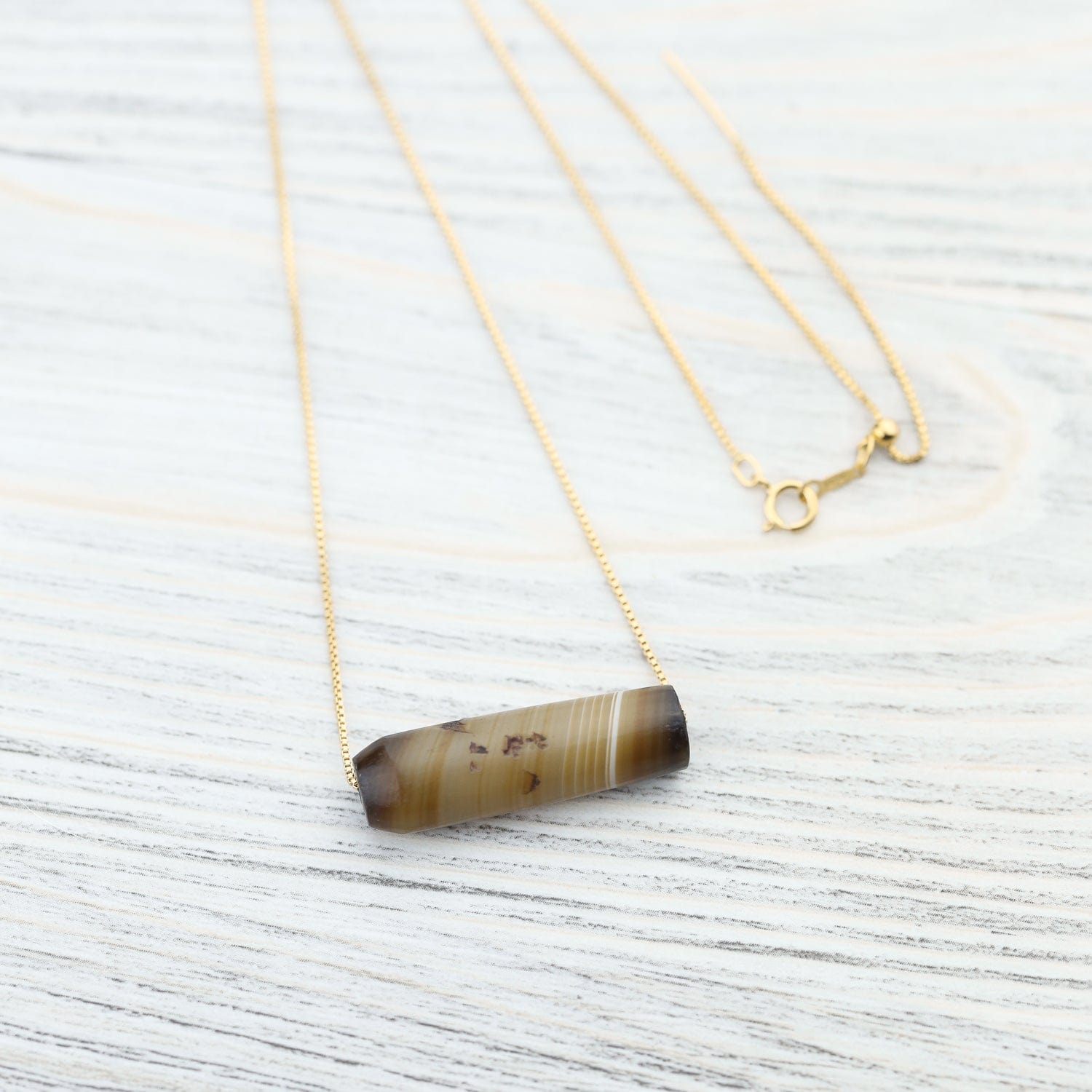 Ancient Agate Jewelry - Timeless Treasure Collection for Women | Handcrafted Gemstone Necklace, Bracelet & Earrings Set | Perfect for Gifts, Meditation & Spiritual Healing