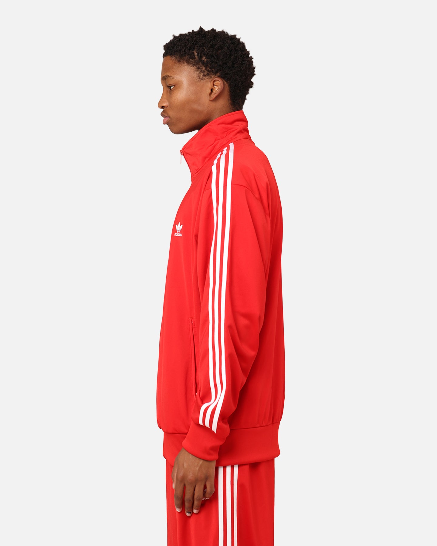 Adidas Classics Firebird Track Jacket - Better Scarlet/White - Vintage-Inspired Athletic Wear for Running, Gym & Street Style Fashion