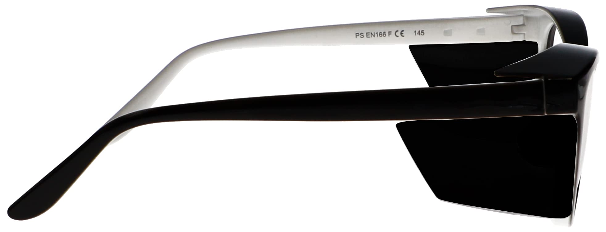 Radiation Protection Glasses T9730 - Stylish Cat Eye Lead Glasses for X-Ray & Dental Safety (Black/White) | Perfect for Medical Professionals, Radiology Techs & DIY Home Projects