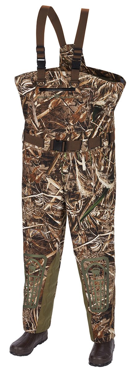 ArcticShield Heat Echo Select XT Chest Wader - Realtree Max Camo Waterproof Fishing Waders for Men - Ideal for Cold Weather Fly Fishing, Hunting & Outdoor Adventures