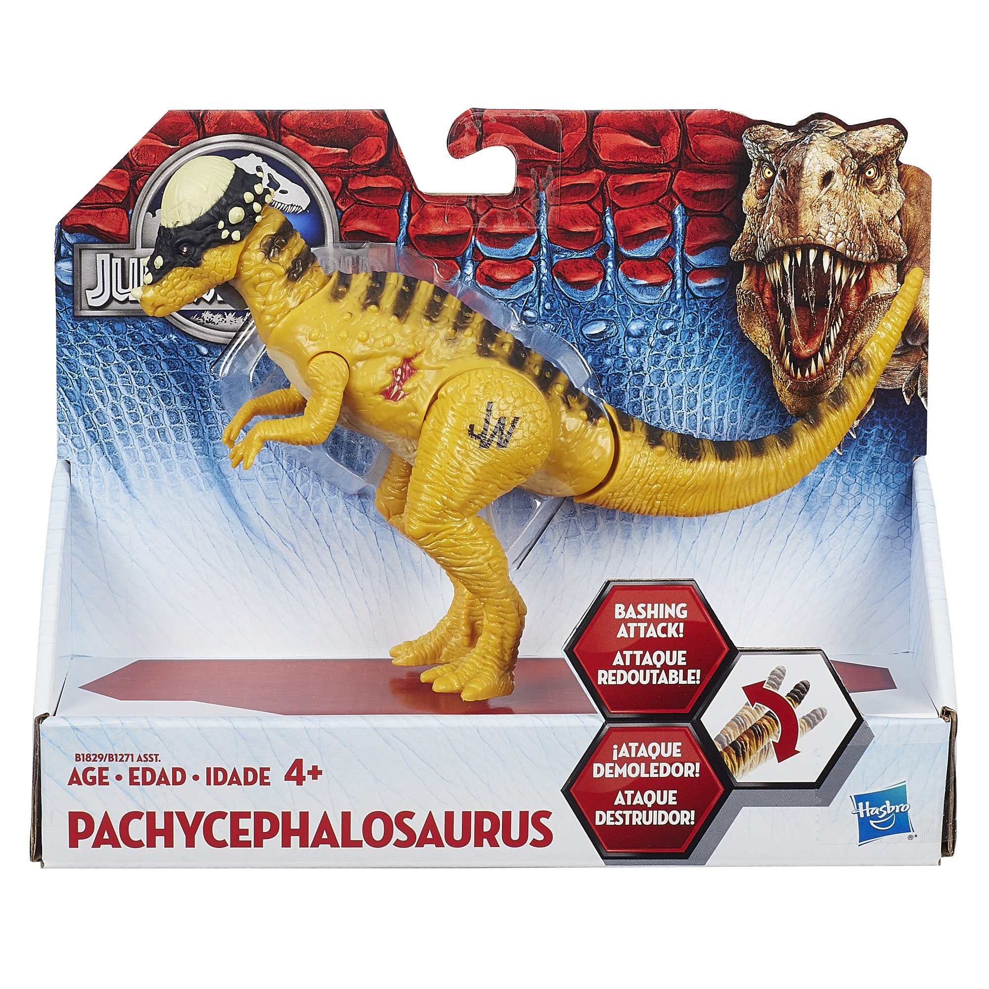 Jurassic Park Pachycephalosaurus Dinosaur Toy - Realistic Collectible Figure for Kids & Adults - Perfect for Playtime, Display & Dinosaur Enthusiasts