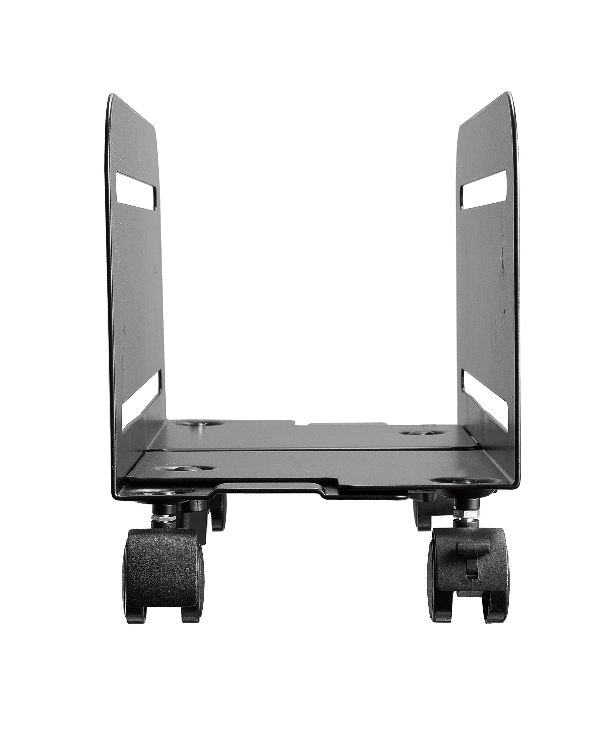NewStar CPU-M100BLACK Universal Laptop Mount Stand - Adjustable for 12-21 cm Width PCs & Notebooks - Black - Perfect for Office, Home & Car Use