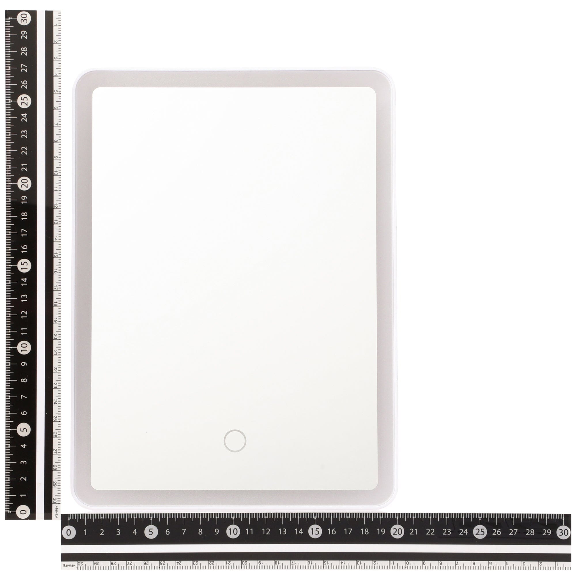 Lucio LED Vanity Mirror with Stand - Adjustable Brightness & Touch Control for Makeup, Skincare, and Grooming - Perfect for Bedroom, Bathroom, and Dressing Room