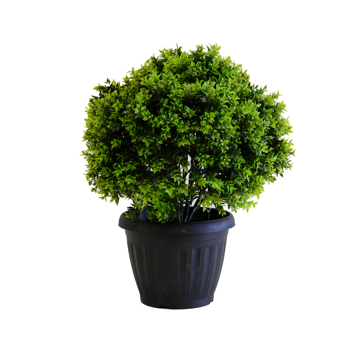 Artificial Outdoor Basil Bush - Realistic Faux Basil Plant for Garden, Patio, and Home Decor - Perfect for Indoor & Outdoor Use, Landscaping, and DIY Projects