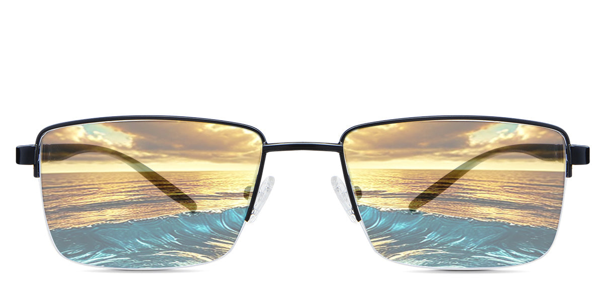 Elm Men's Prescription Tinted Sunglasses - UV Protection Polarized Lenses for Driving, Fishing & Outdoor Activities