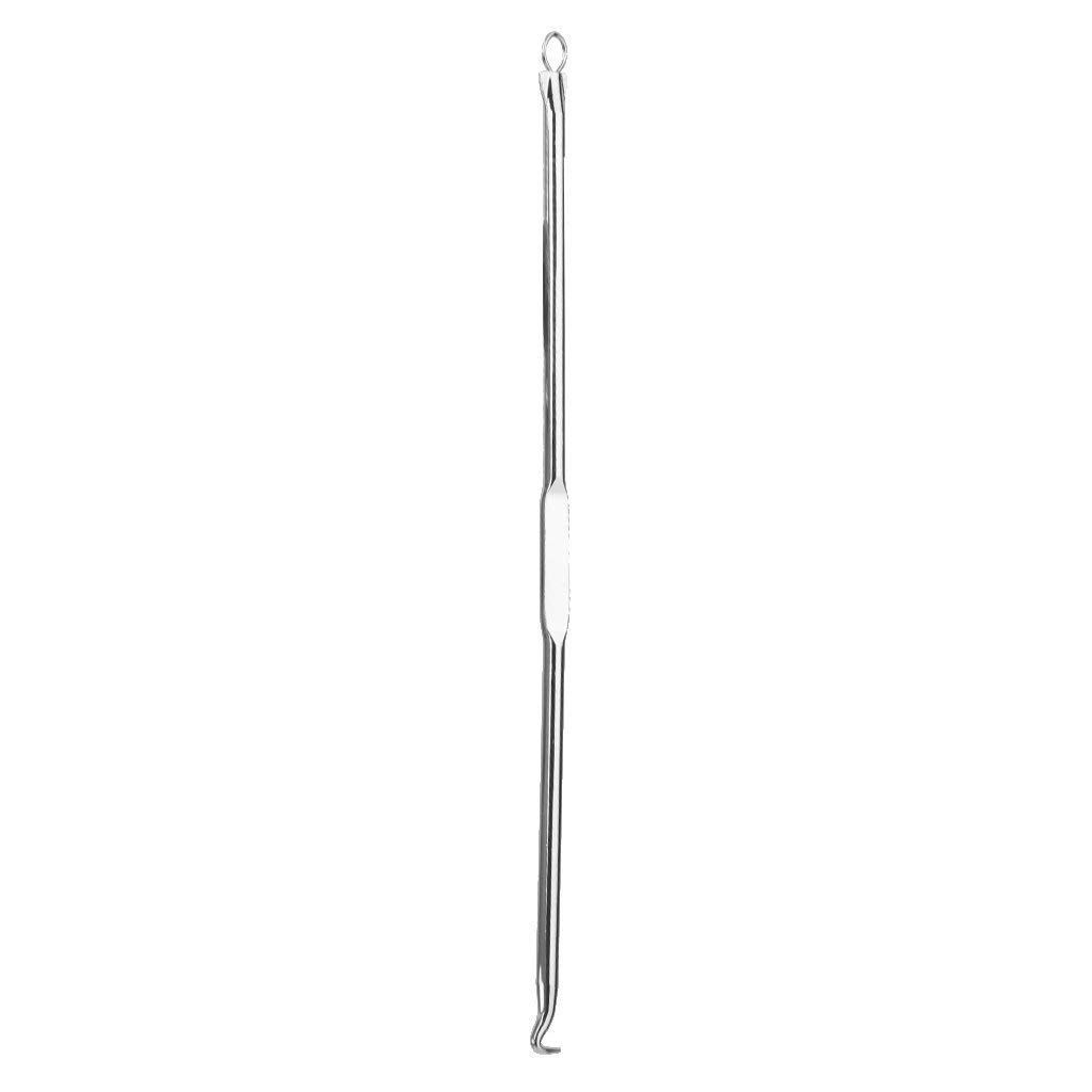 INAAYA Blackhead & Acne Removal Kit - 4 Piece Stainless Steel Comedone Extractor Tools for Face & Nose - Pimple Popper Set for Women & Men (Silver) | Perfect for Home Skincare & Spa Treatments