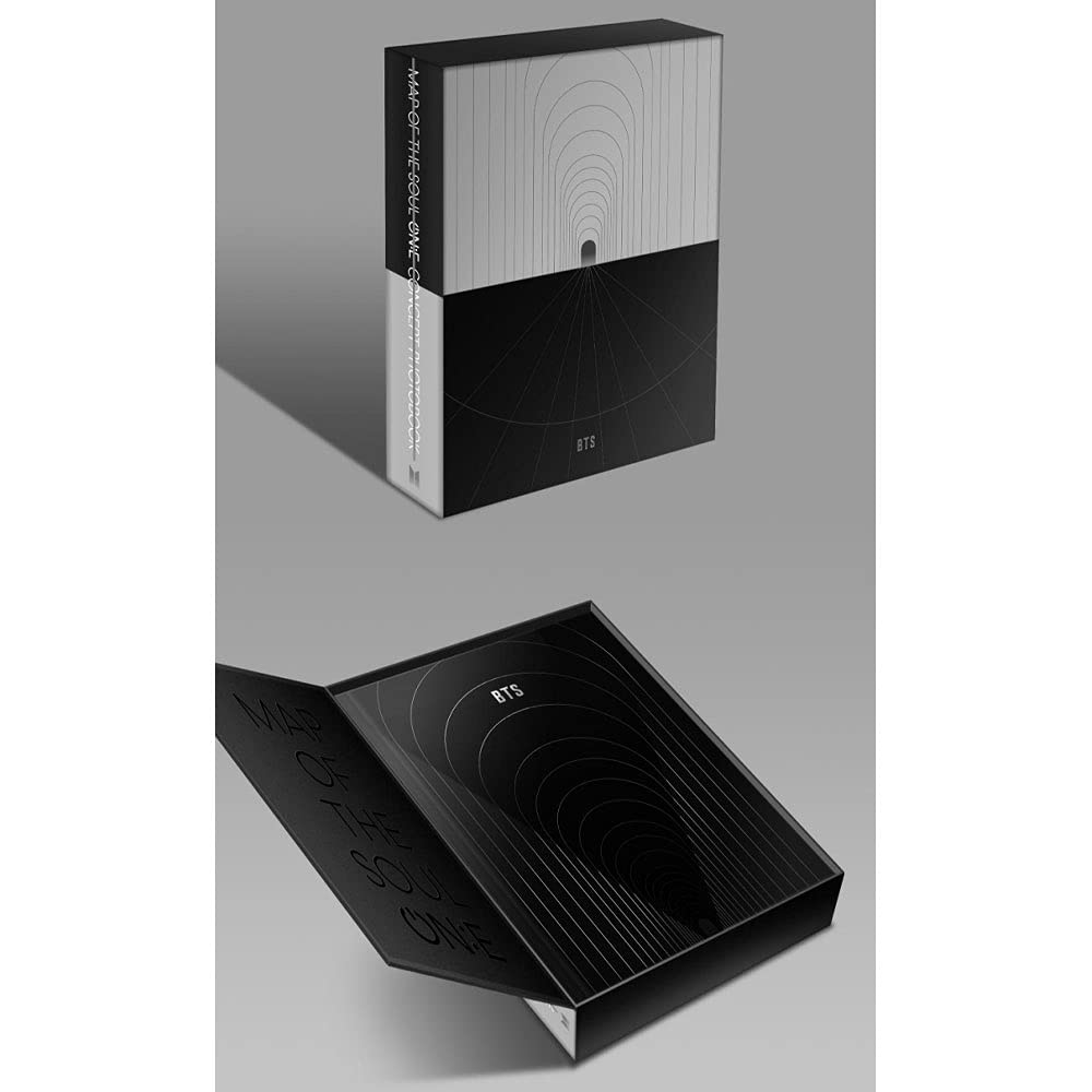 BTS Map of the Soul ONE Concept Photobook Special Set - Limited Edition Kpop Album with Photo Cards & Poster - Perfect for ARMY Collectors, Room Decor, and Gift Giving