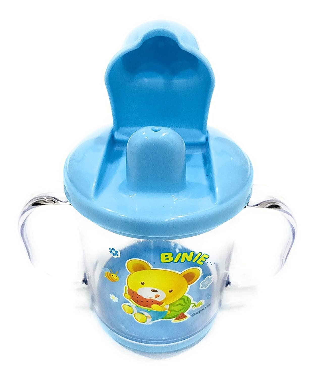 Kritiu Baby Teething Toys Set - BPA-Free Silicone Fruit Teether & Star Nibbler for Infants 0-12 Months | Safe Chew Toys for Soothing Sore Gums | Perfect for Home, Travel & Daycare Use (Yellow & Blue)