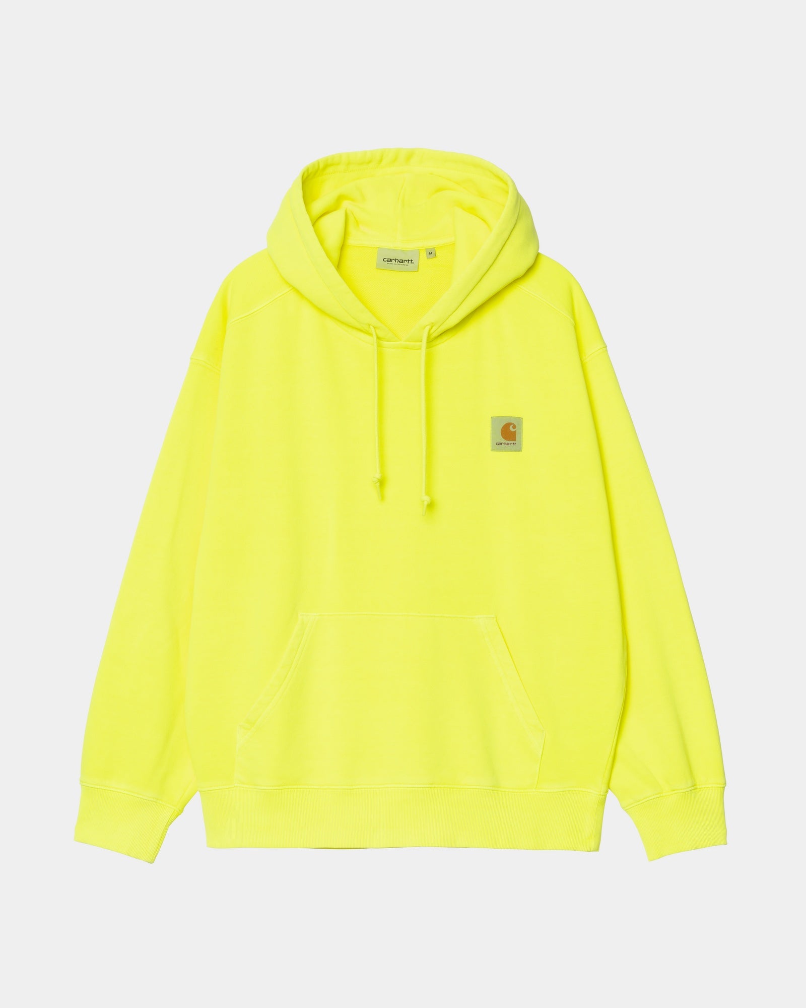 Premium Hooded Industry Sweatshirt - Lumo Yellow | Heavy Duty Workwear for Construction & Outdoor Activities