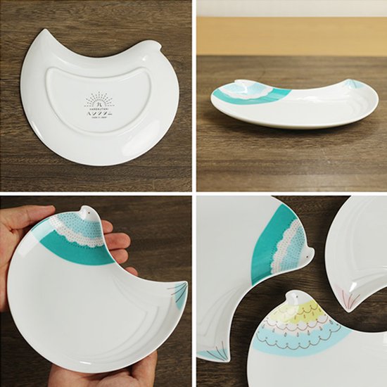 Harekutani Porcelain Bird Plate - Hand-Painted Decorative Dish for Home Decor, Gift, and Table Setting | Elegant Japanese Ceramic Plate for Dining, Wall Display, and Collectibles