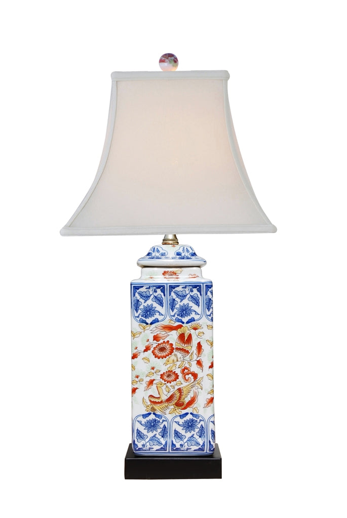 Asian Inspired Ceramic Table Lamp - Handcrafted Home Decor for Living Room, Bedroom & Office | Perfect for Zen, Boho & Modern Interior Design