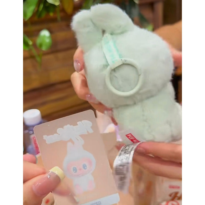 Labubu The Monsters Have A Seat Summer Party Macaron Plush Series 2 QUQU - Cute Collectible Stuffed Animal for Anime Fans, Kawaii Home Decor & Gift for Plush Lovers | Perfect for Bedroom Display, Birthday Presents and Themed Parties