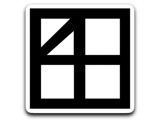 Minikani Sticker Decal - Waterproof Vinyl Cabin Symbol Decoration for Windows, Laptops, Cars - Perfect for Outdoor Adventures, Camping & Travel Accessories