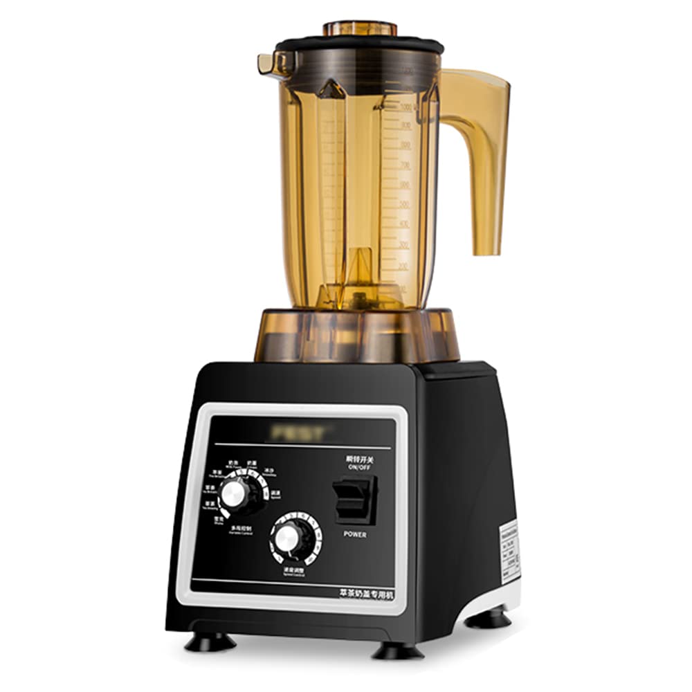 1800W High-Speed Milkshake & Smoothie Blender - Large Capacity Countertop Mixer with Pulse Function & Easy Self-Cleaning - Perfect for Shakes, Smoothies, Protein Drinks & Frozen Desserts