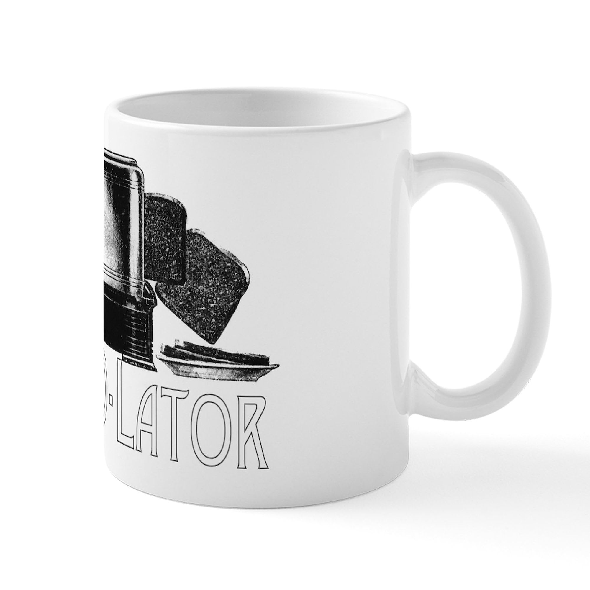 Toast O Lator Mug - 11 oz (325 ml) Ceramic Coffee Cup for Tea & Hot Beverages - Perfect for Office, Home & Gifts