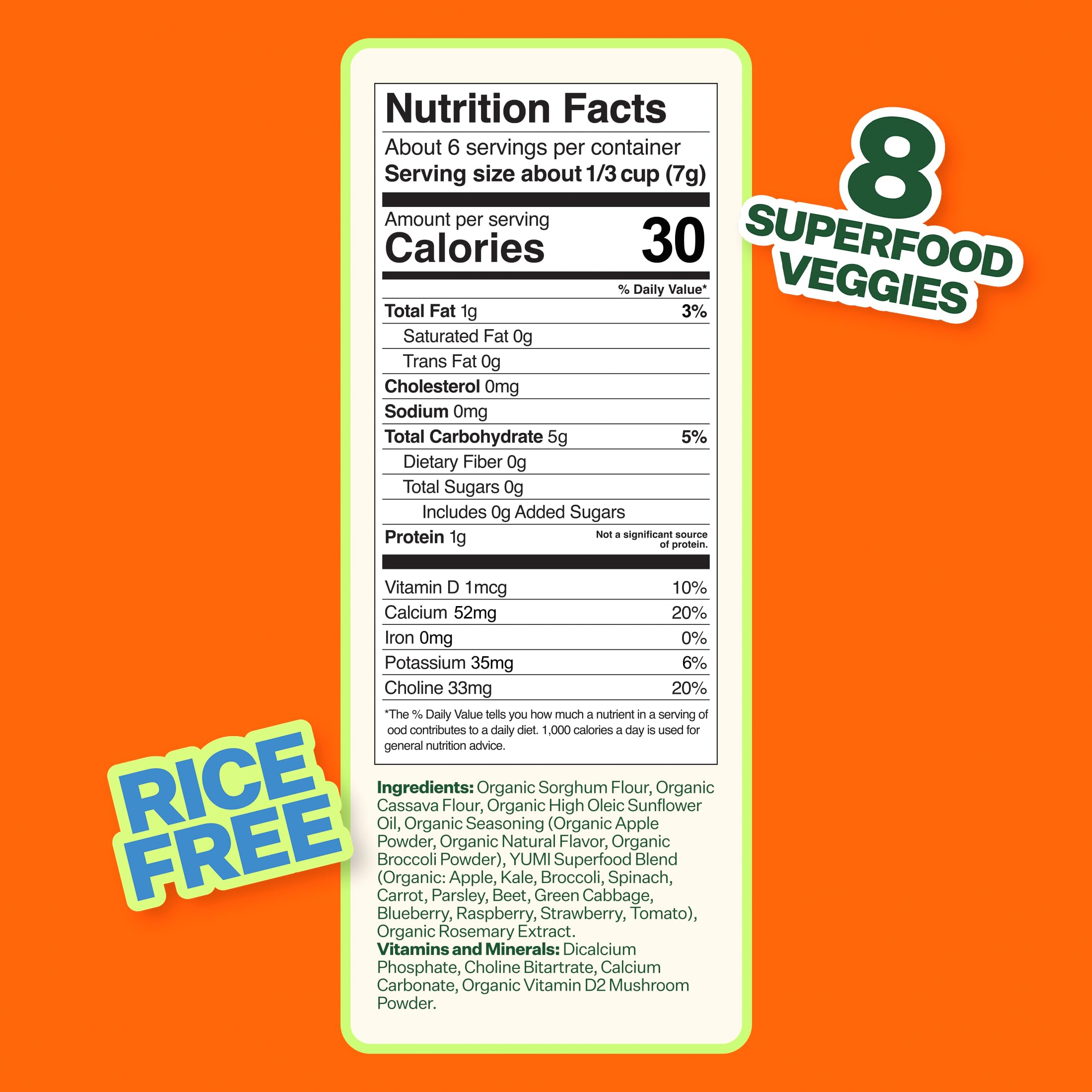 Organic Rice-Free Baby Puffs - No Sugar Added, Gluten-Free, Non-GMO Healthy Snacks for Babies & Toddlers | Apple & Broccoli Flavor (6 Pack) | Perfect for Daycare, Lunchboxes, Teething Relief & On-the-Go Snacking