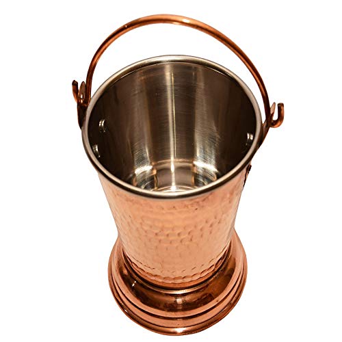 Premium Stainless Steel & Copper Thali Set - Traditional Indian Dinnerware for Restaurants, Hotels & Home Dining | Elegant Diwali Gift for Festive Celebrations & Family Gatherings