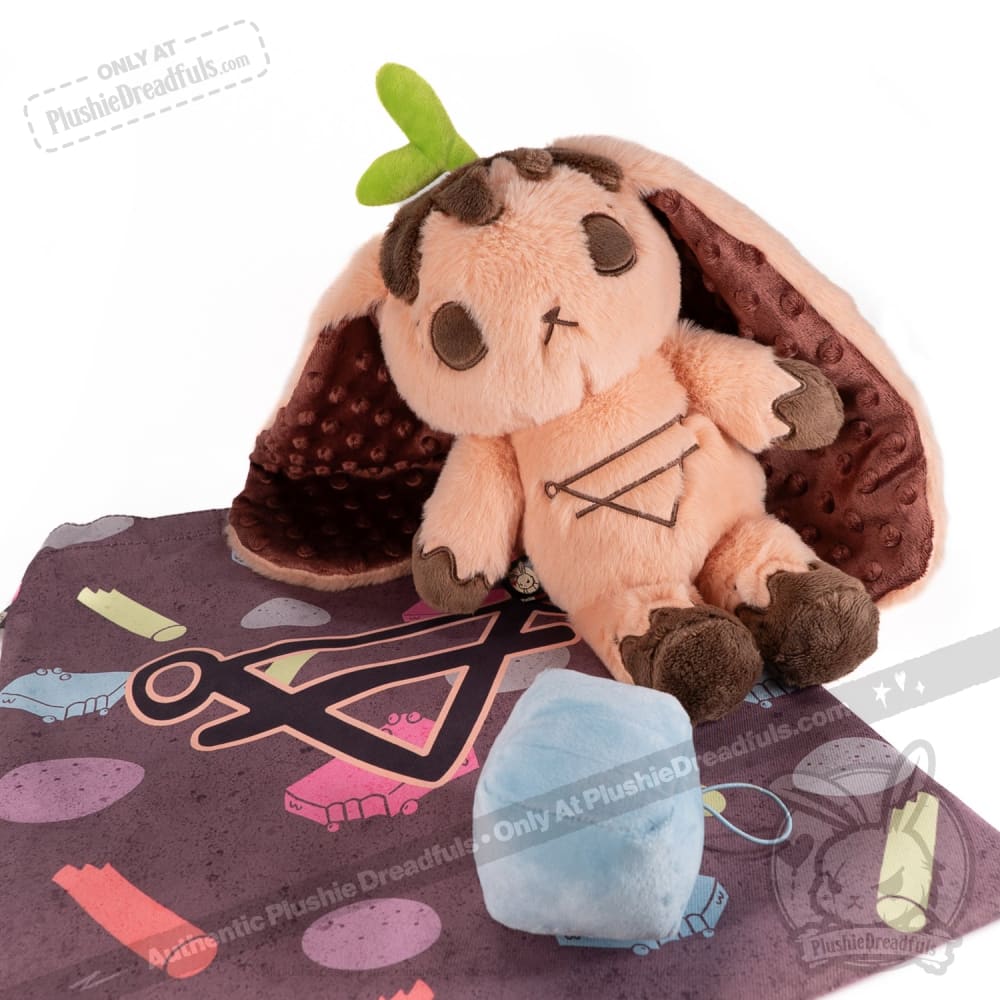 Plushie Dreadfuls Pica Bunny - Soft Stuffed Animal Toy for Kids & Collectors | Cute Bunny Plush for Gifts, Bedroom Decor & Anxiety Relief
