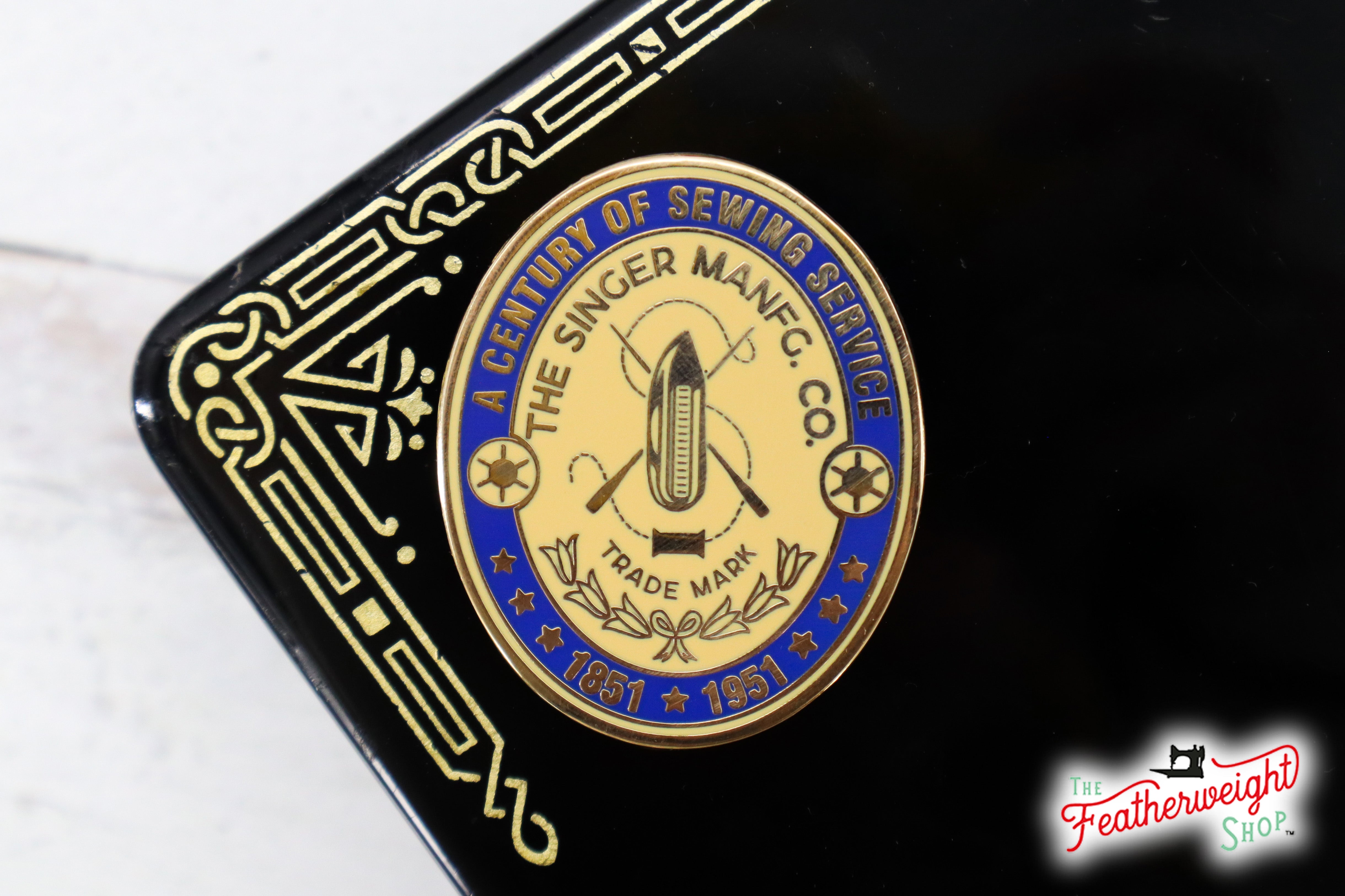 Needle Minder & Pin Pal - 100 Year Singer Centennial Badge for Sewing, Quilting & Crafting - Perfect Sewing Accessory for Needlework Enthusiasts