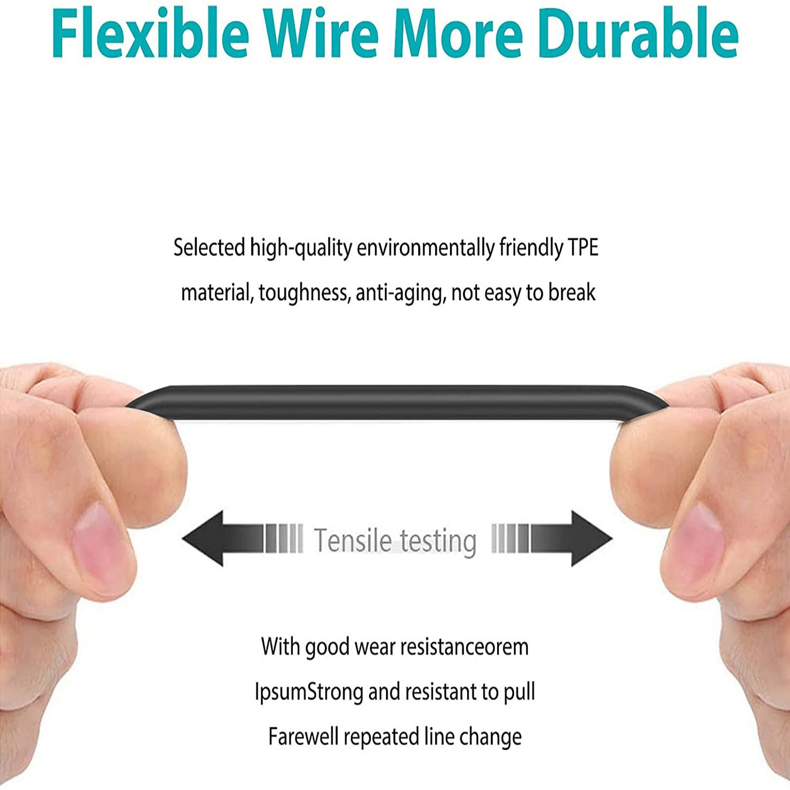 5ft USB Charger Cable for Samsung Galaxy S 4G SGH-T959V SGH-T959 Vibrant - Fast Charging & Data Sync - Perfect for Home, Office & Travel Use