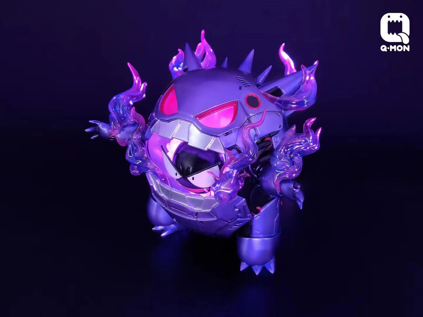 Q Mon Studio Gengar Armor Costume - Premium Pokemon Cosplay Outfit for Halloween, Comic Con & Anime Events