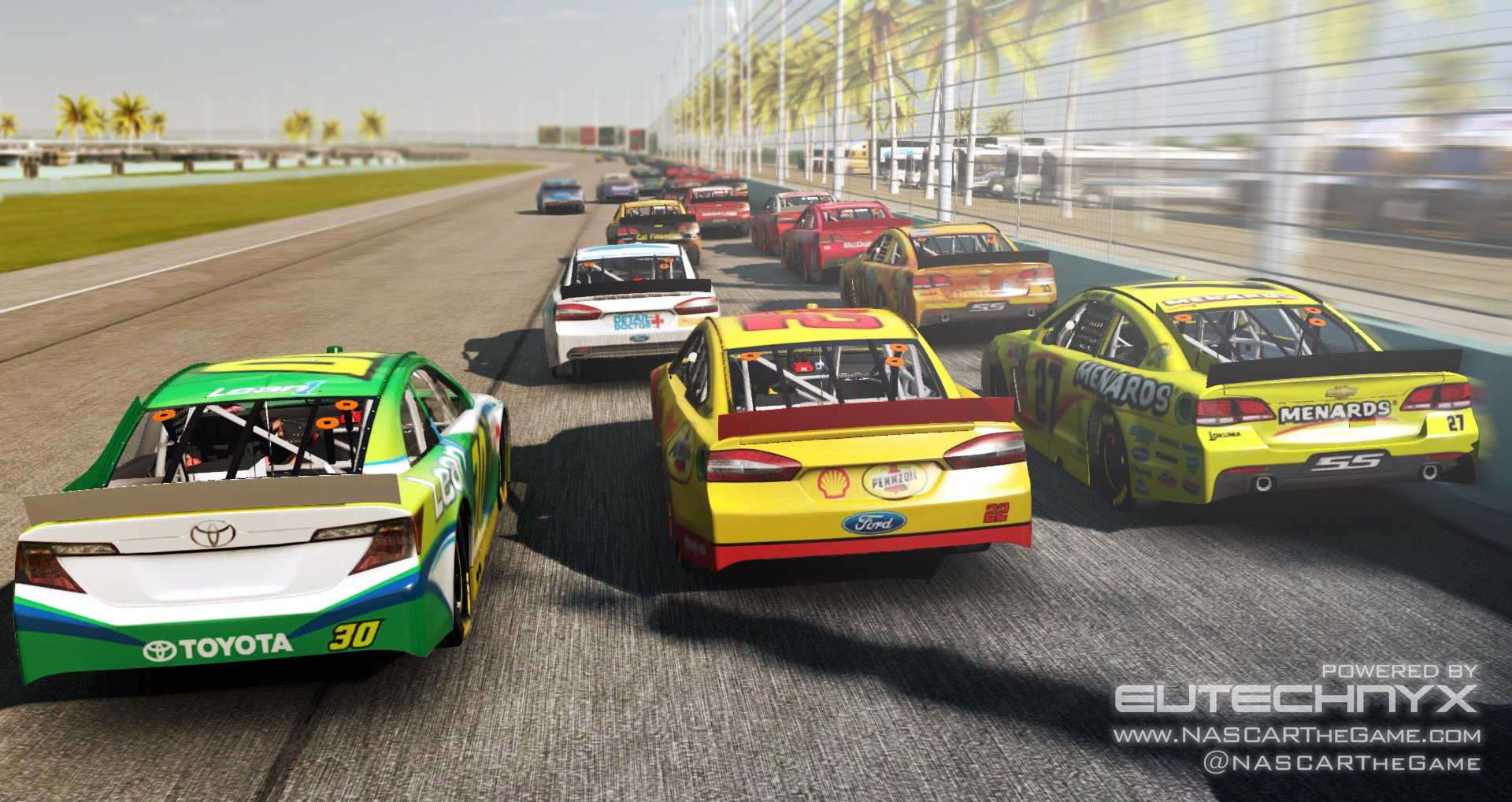 NASCAR The Game 2013 - 4 Pack Online Racing Game Code for PC | Multiplayer Racing Simulation | Perfect for Racing Enthusiasts & eSports Gamers