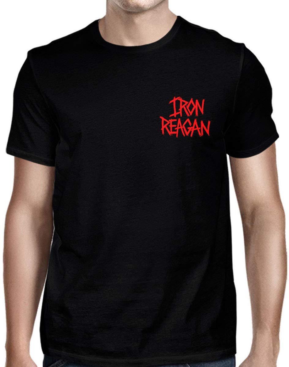 Iron Reagan Men's Red Logo Graphic T-Shirt | Punk Rock Band Tee for Concerts & Casual Wear