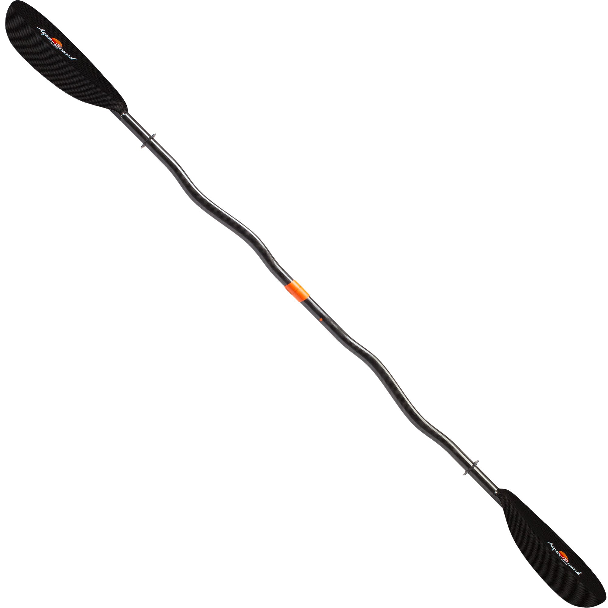 Aqua Bound Whiskey Carbon Bent Shaft 2-Piece Kayak Paddle - Lightweight & Durable for Touring & Recreational Kayaking (Closeout Sale)