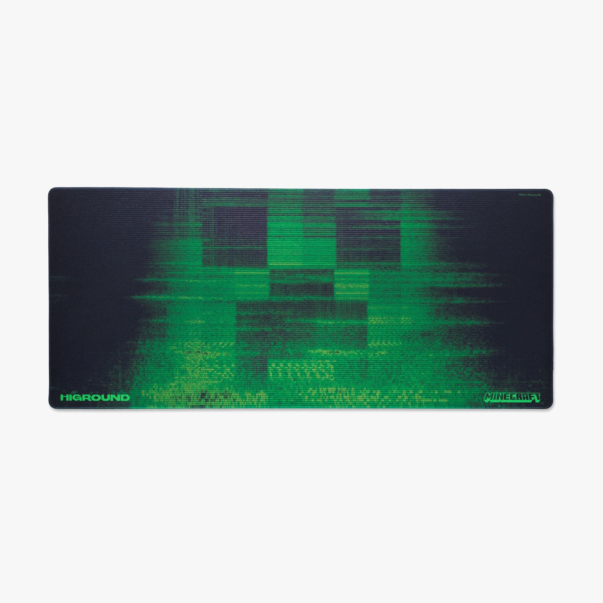 HG x Minecraft XL Gaming Mousepad with Spectogram Design - Perfect for PC, Laptop & Gaming Setup