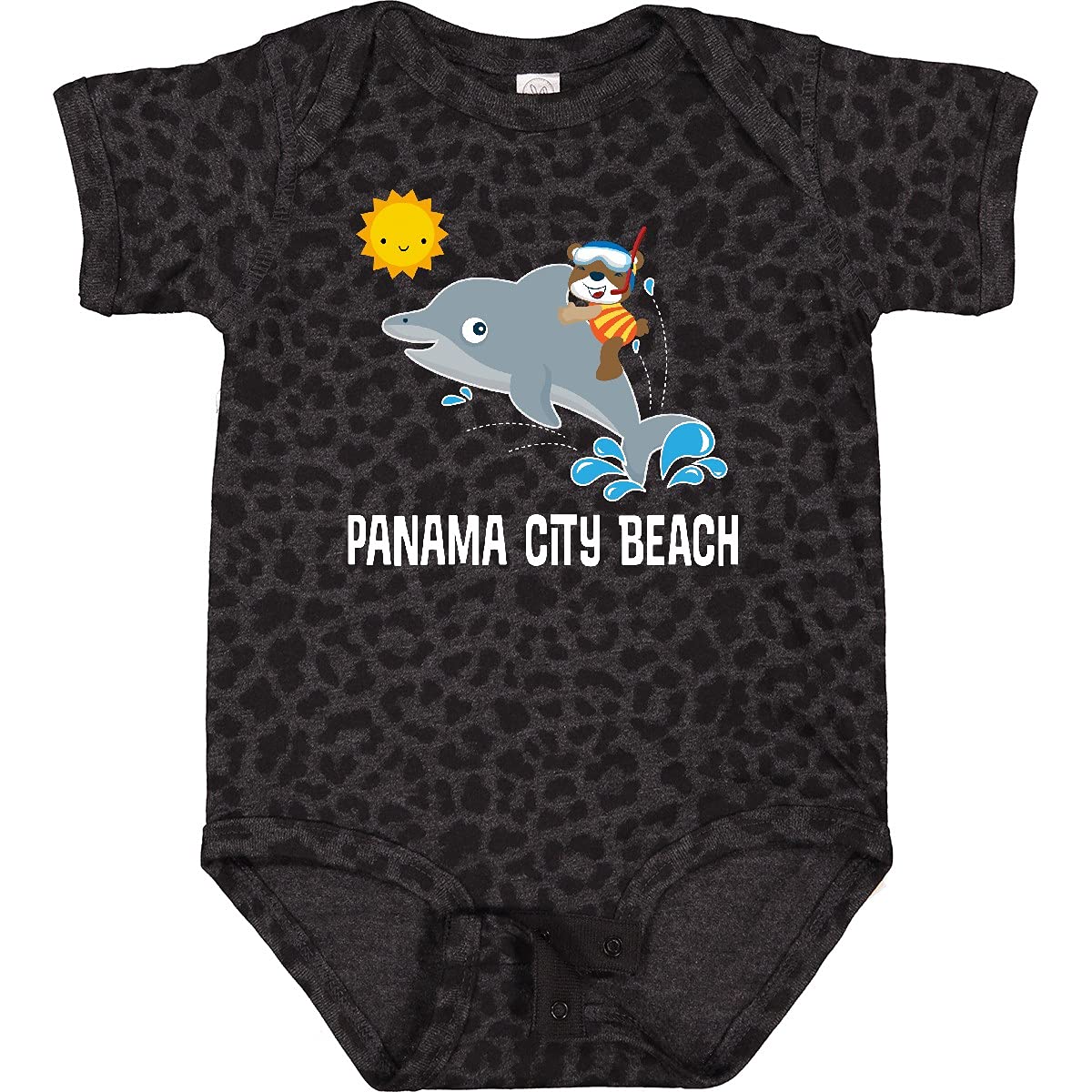 Inktastic Panama City Beach Florida Vacation Baby Bodysuit - Cute Infant Onesie for Beach Trips & Family Vacations - Soft Cotton Baby Gift for Boys & Girls