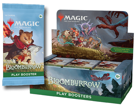 Magic: The Gathering Bloomburrow Play Booster Box - 36 Packs for Collectors & Players | Enhance Your MTG Deck Building & Game Nights