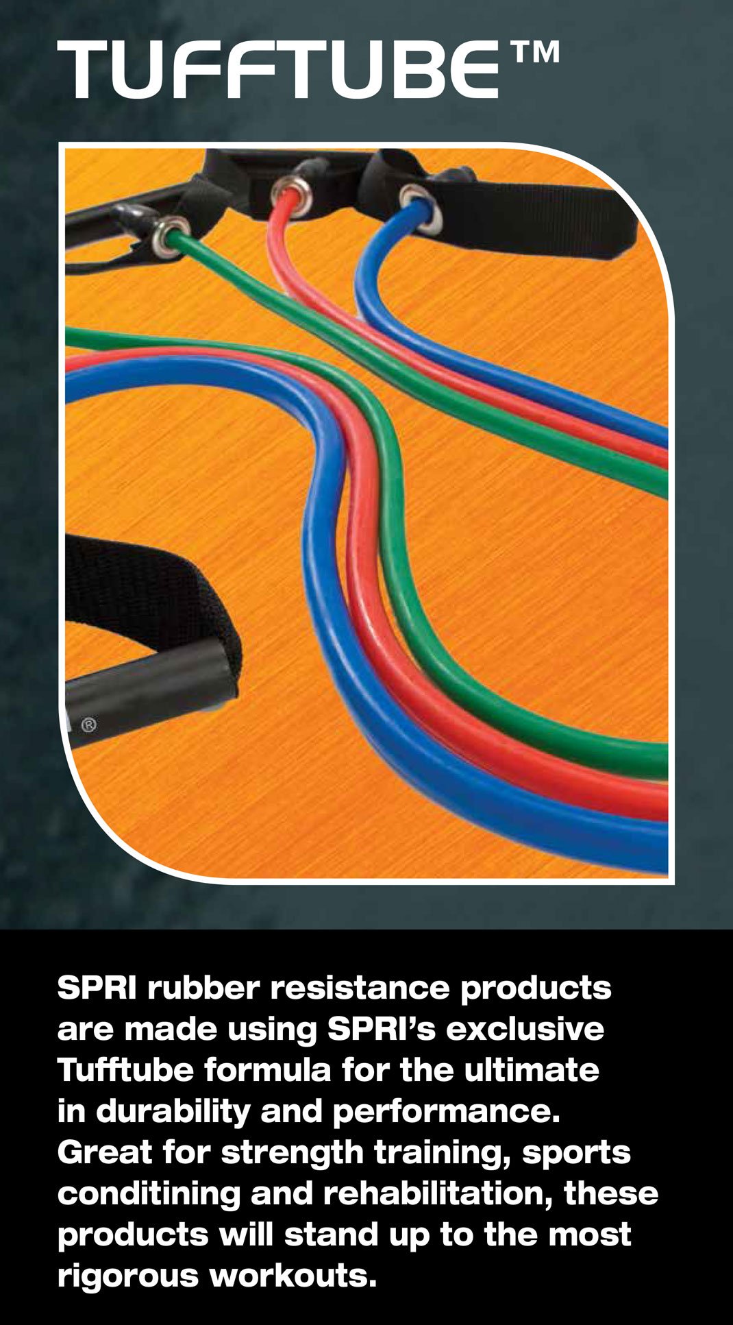 SPRI Xertube Resistance Bands with Handles - Premium Exercise Tubes for Home Gym, Strength Training & Physical Therapy | Includes Door Anchor Attachment for Full-Body Workouts