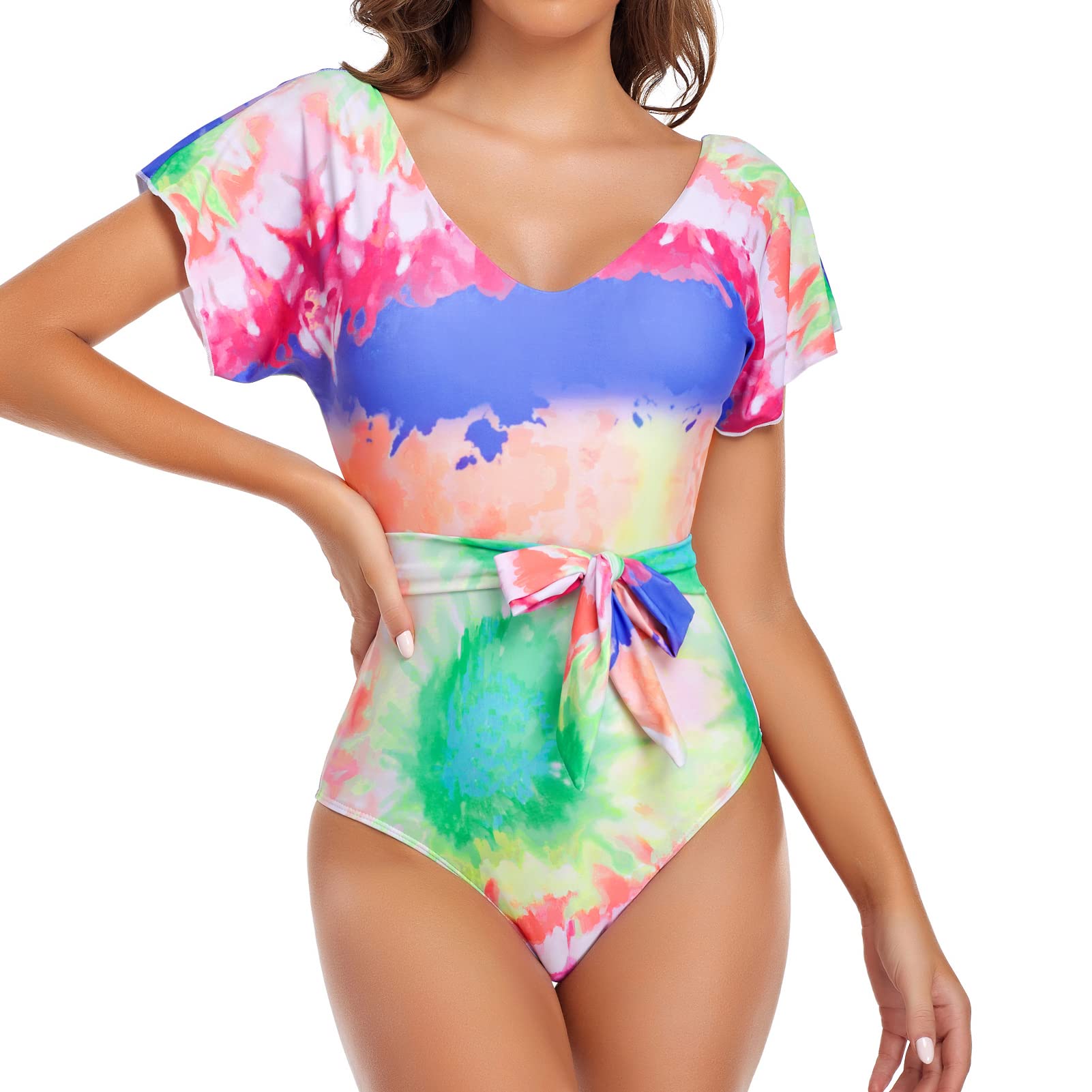 **One Piece Swimsuit for Women - Slimming Tummy Control Swimwear | High Waisted Bathing Suit for Beach, Pool & Vacation**