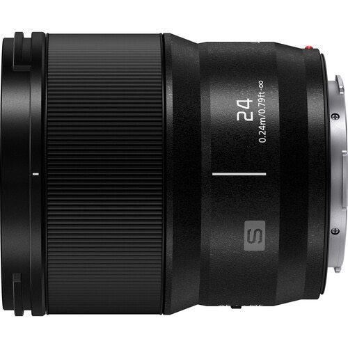 Panasonic Lumix S 24mm f/1.8 Full Frame Lens - Wide Aperture for Low Light Photography, Portraits & Landscape Shooting | Compatible with L-Mount Cameras | Perfect for Travel, Street & Event Photography